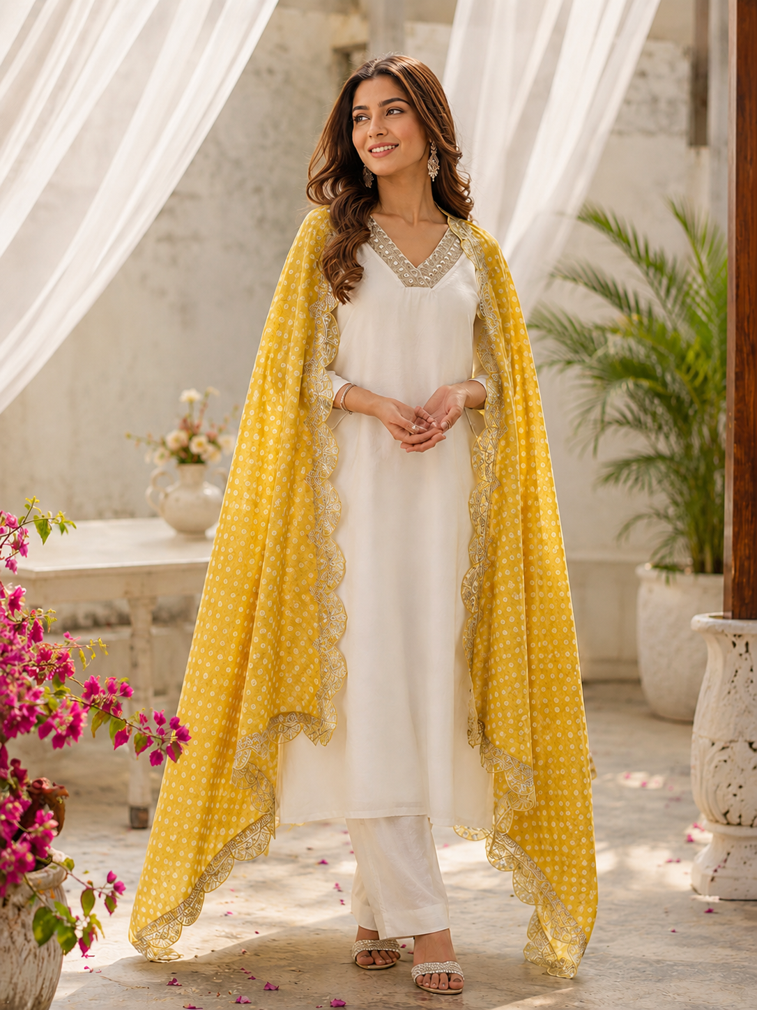 Pure Muslin Suit