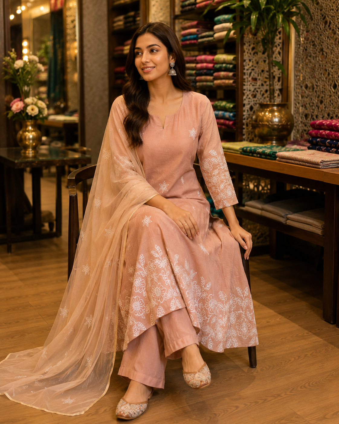 Pure RakshaBandhan Special Anarkali Suit
