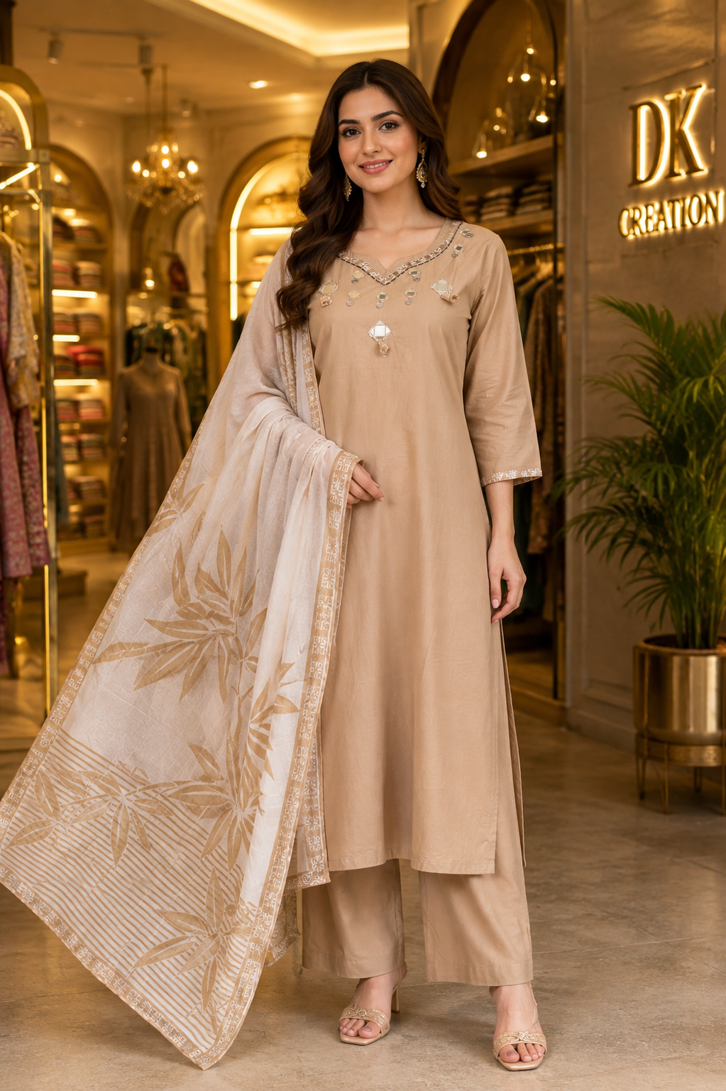 Pure Cotton Office/Daily Wear Suit