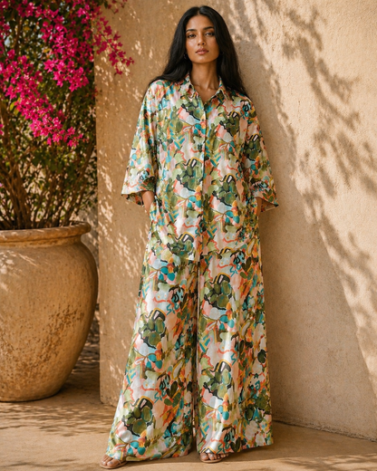 Pure Cotton Co-ord Set