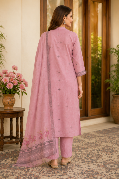 Premium Linen Cotton Suit