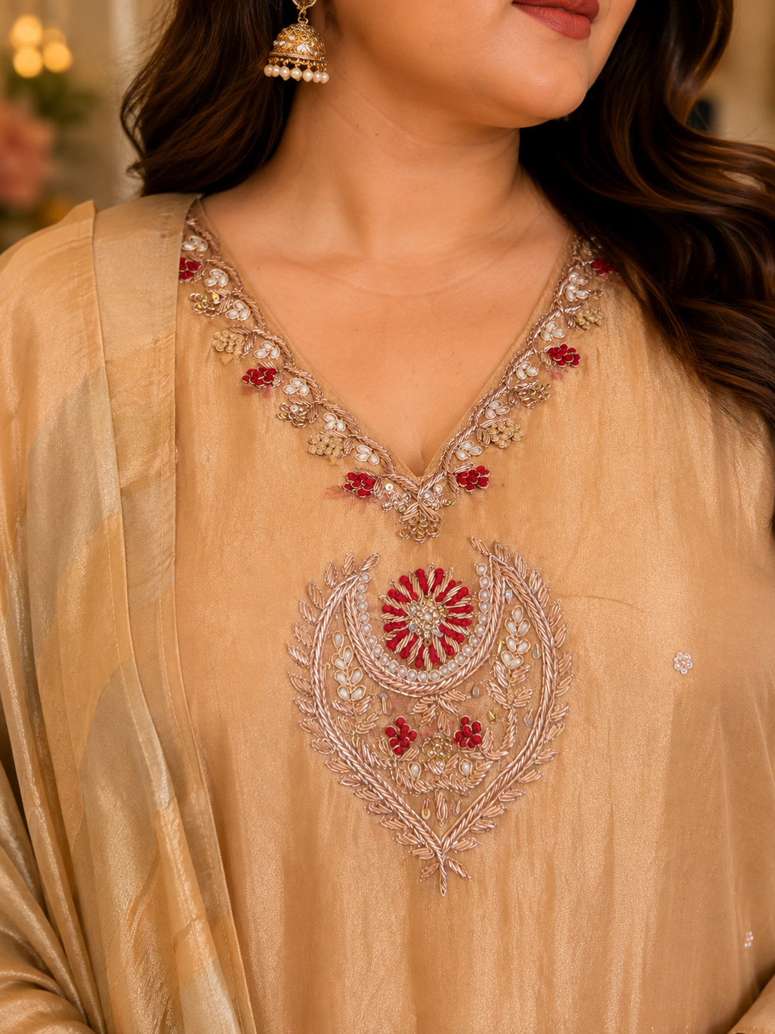 BIG SIZE HEAVY SHIMMER SUIT RAKSHABANDHAN SPECIAL