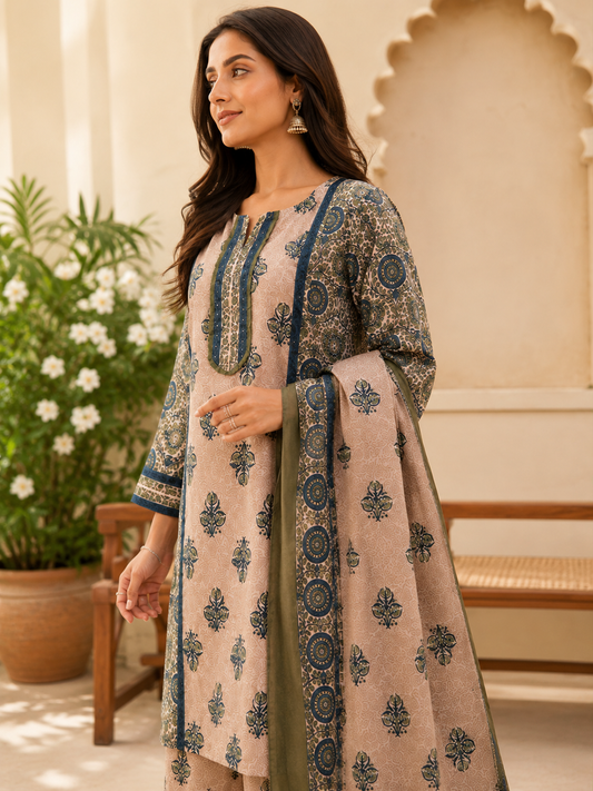 Pure Cotton Farsi Suit