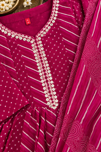 Pure Mul Cotton Jaipuri Suit