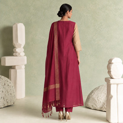Festival Wear Mul Chanderi Suit