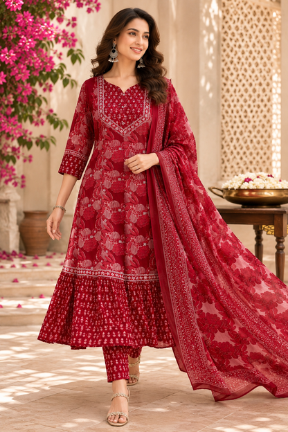 Pure Cotton A-Line Style