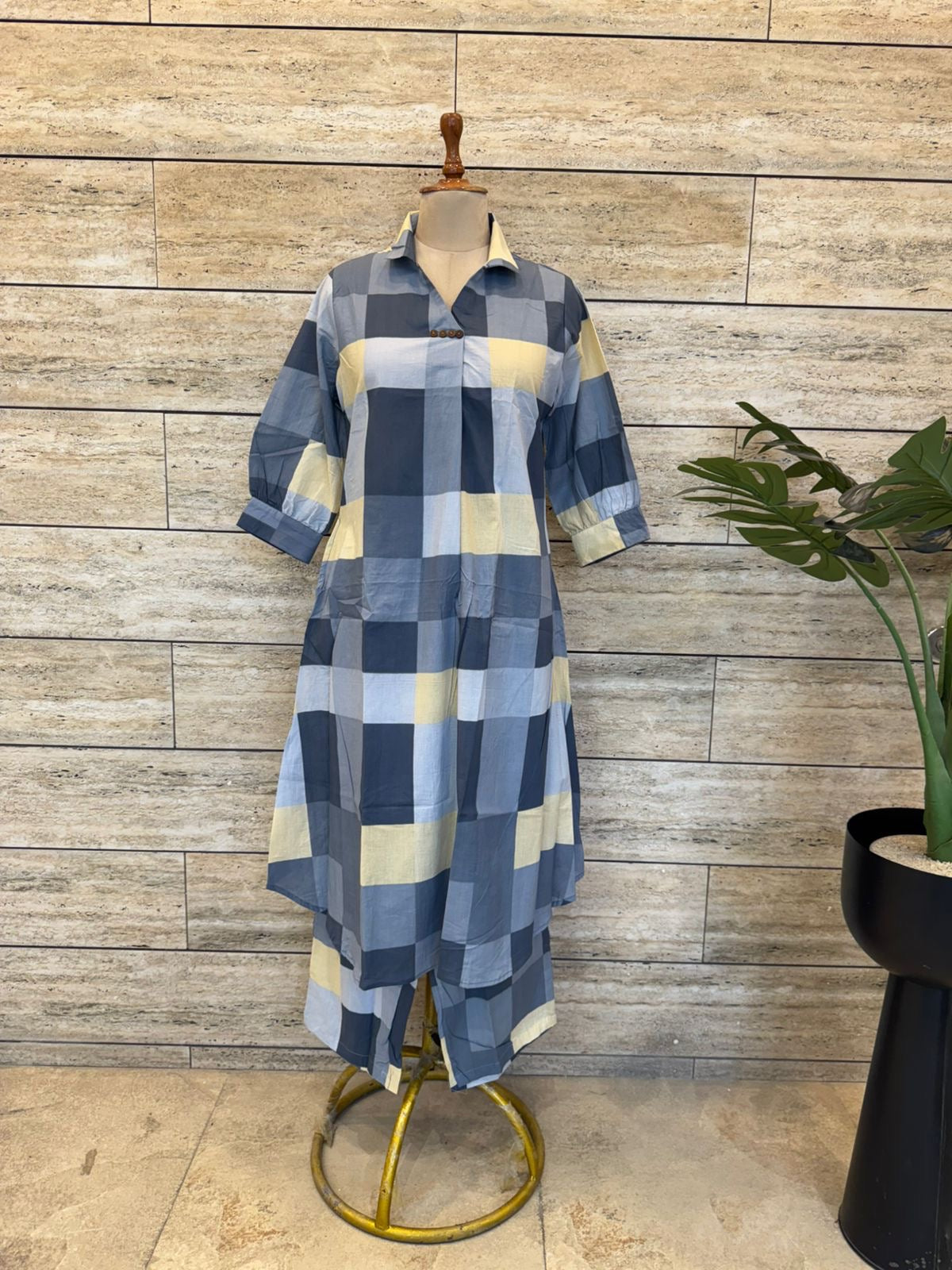 Pure Cotton Co-ord Set