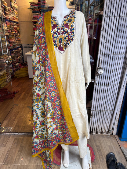 Pure Mul Cotton Anarkali Suit