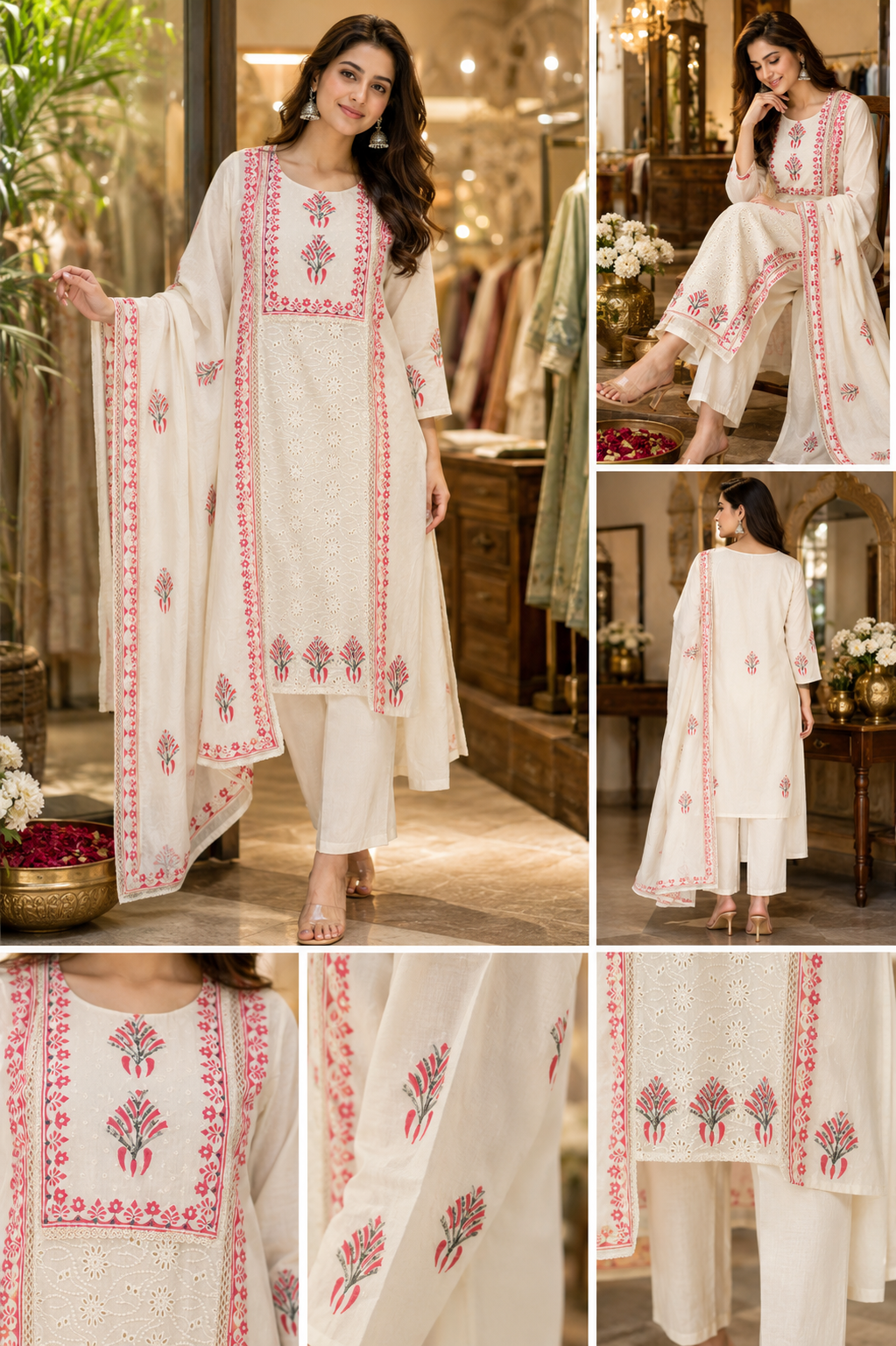 Pure Cotton Suit