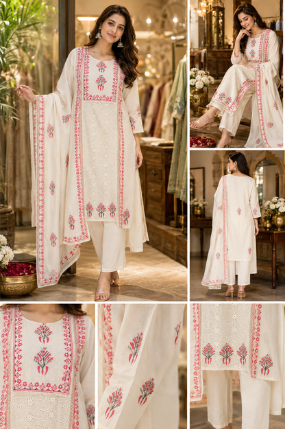 Pure Cotton Suit