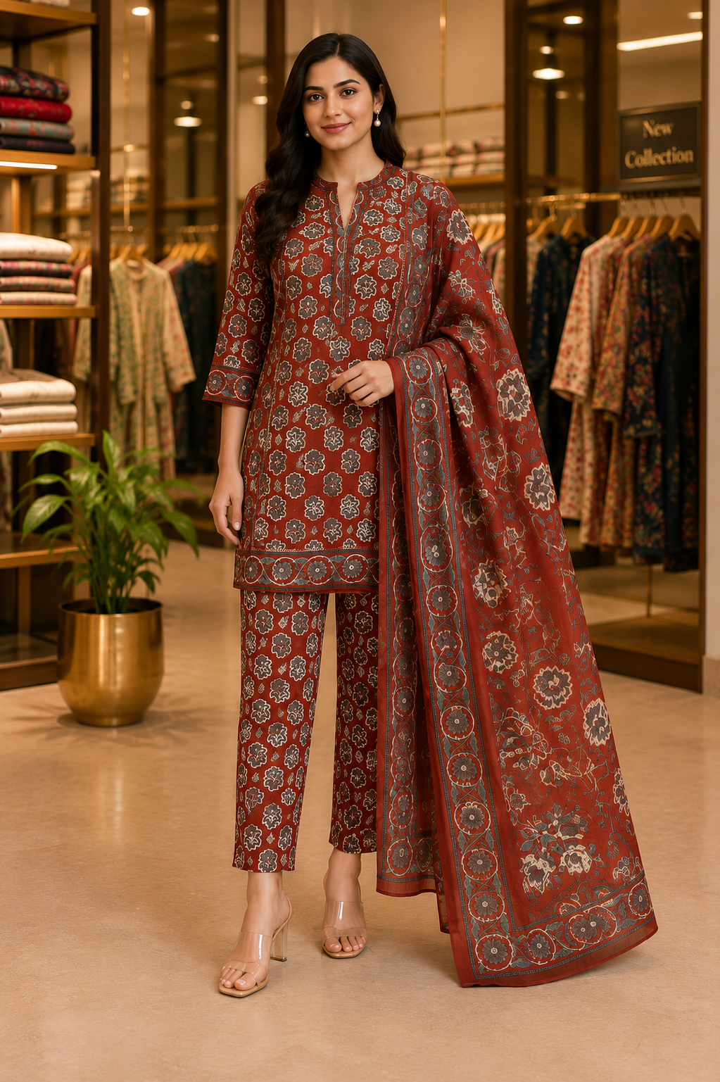 Pure Cotton Suit