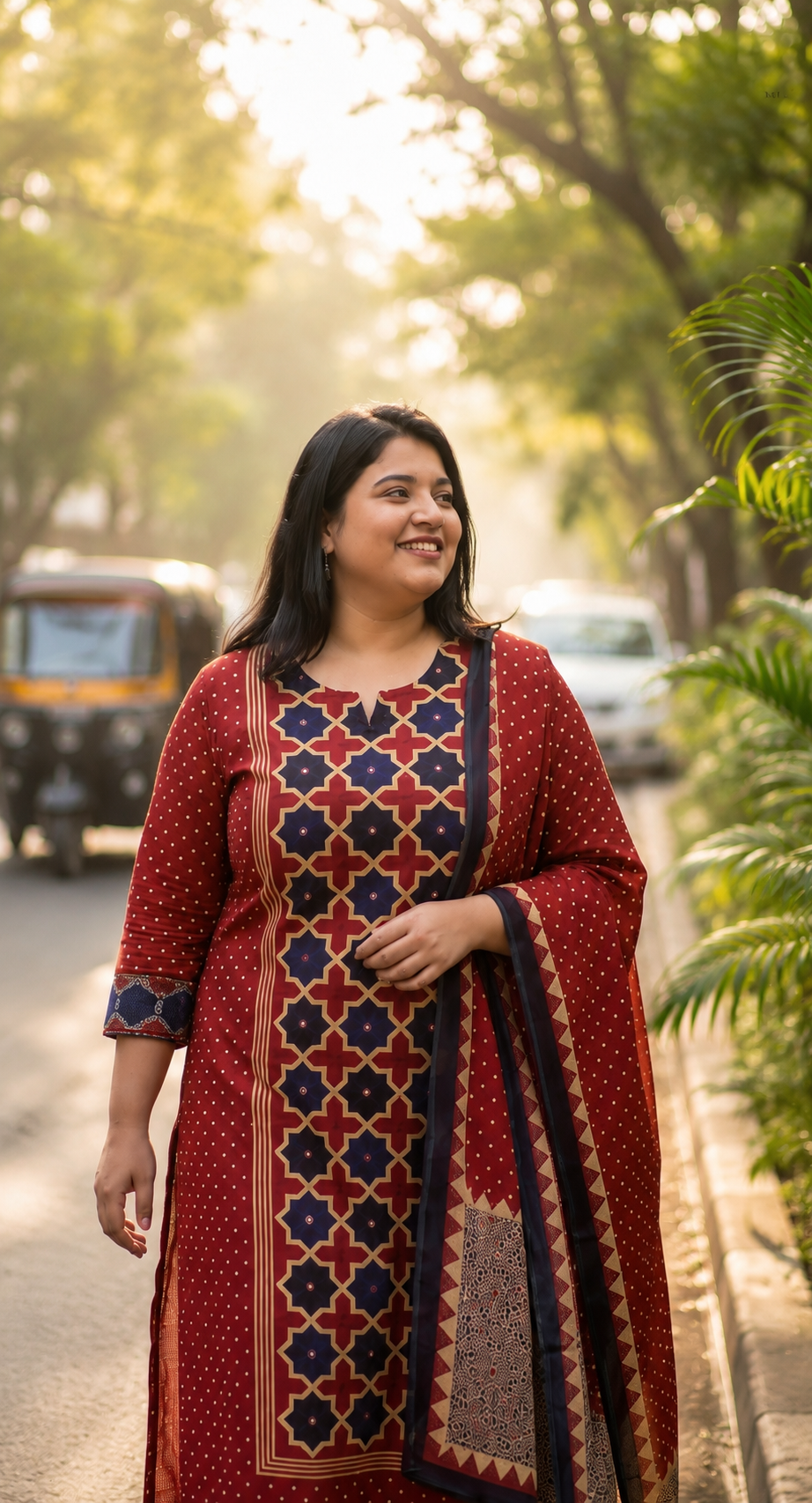 BIG SIZE PURE COTTON SUIT