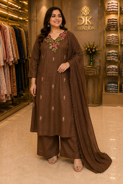 Pure Cotton Dupatta Set BIG SIZE
