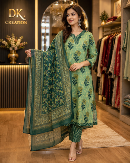 Pure Cotton Daily Wear Suit