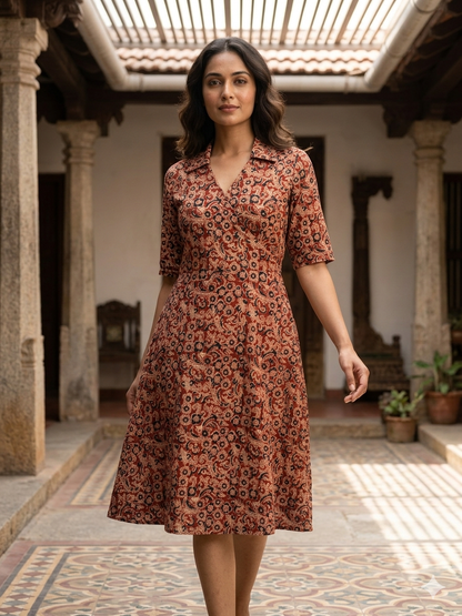 Pure Kalamkari One-Piece