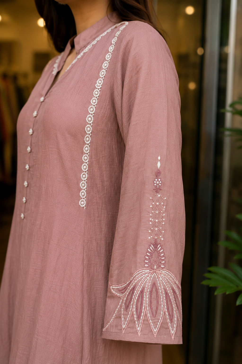 Mul Chanderi Suit