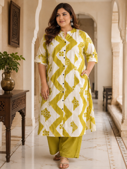 Pure Cotton Kurti Plazzo