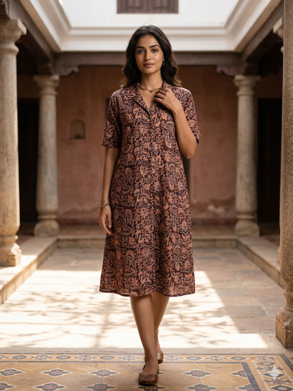 Pure Kalamkari One-Piece