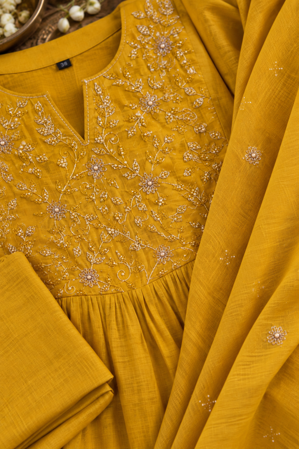 Festival Wear Premium Mul Chanderi Suit