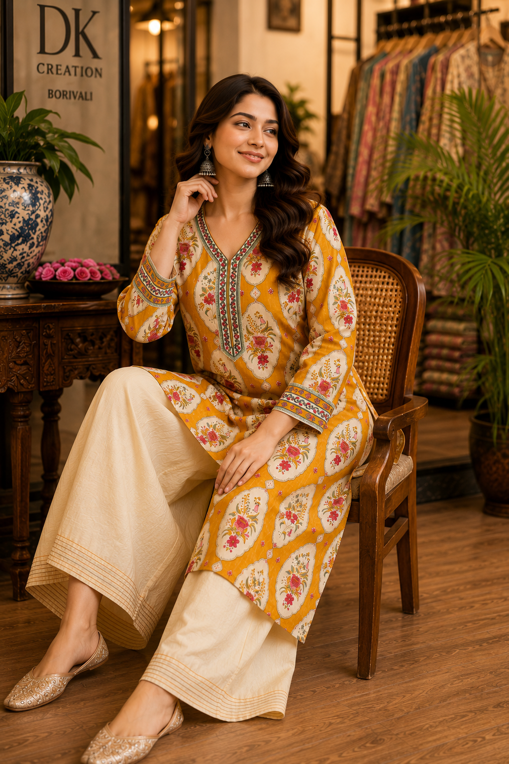 Pure Cotton Co-ord Set