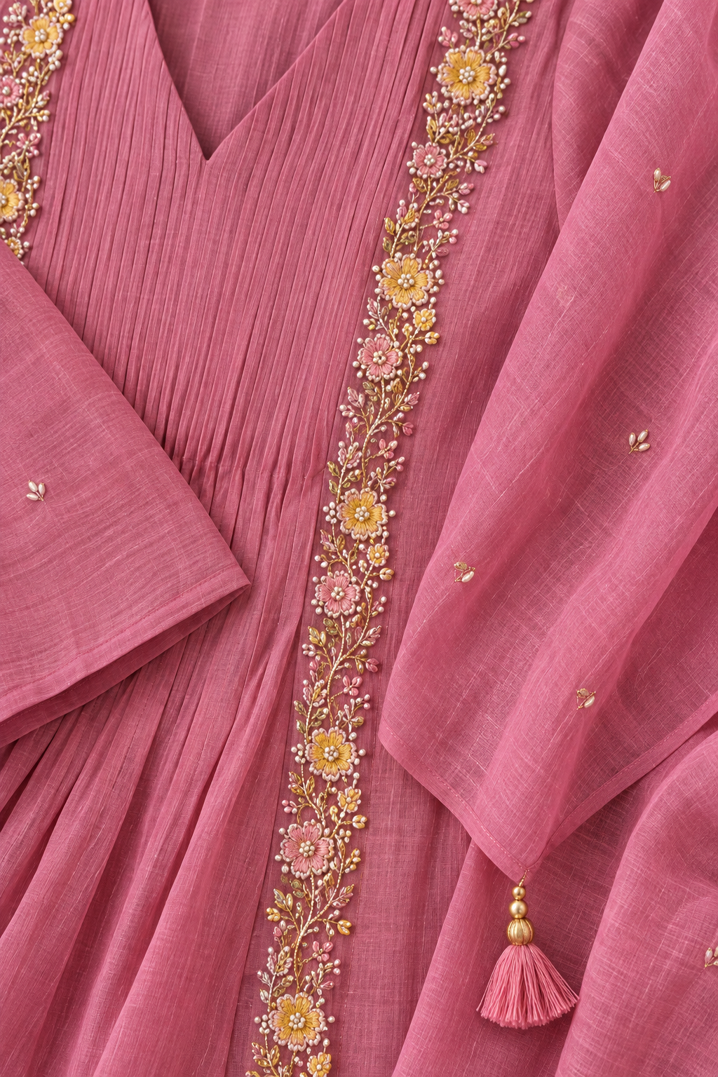 Festival Wear Mul Chanderi Suit