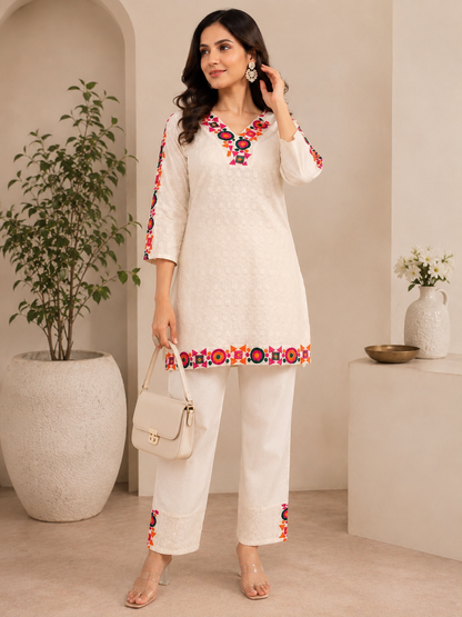 Pure Cotton Co-Ord Set