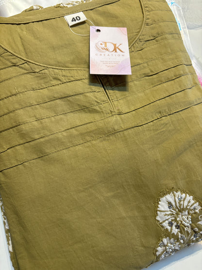 Pure Cotton Dupatta Set