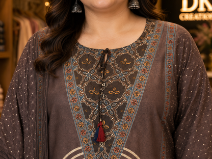 Pure Crepe Suit BIG SIZE