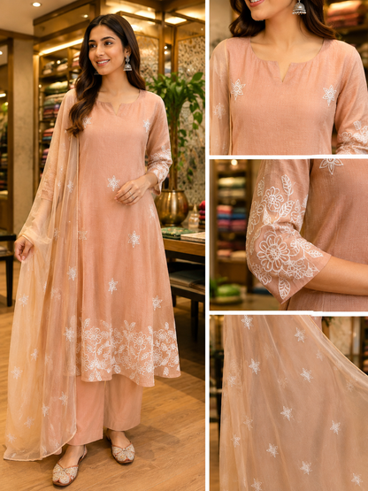 Pure RakshaBandhan Special Anarkali Suit