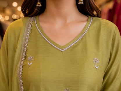 RakshaBandhan Special Mul Chanderi Suit