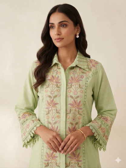 Pure Cotton Co-ord Set