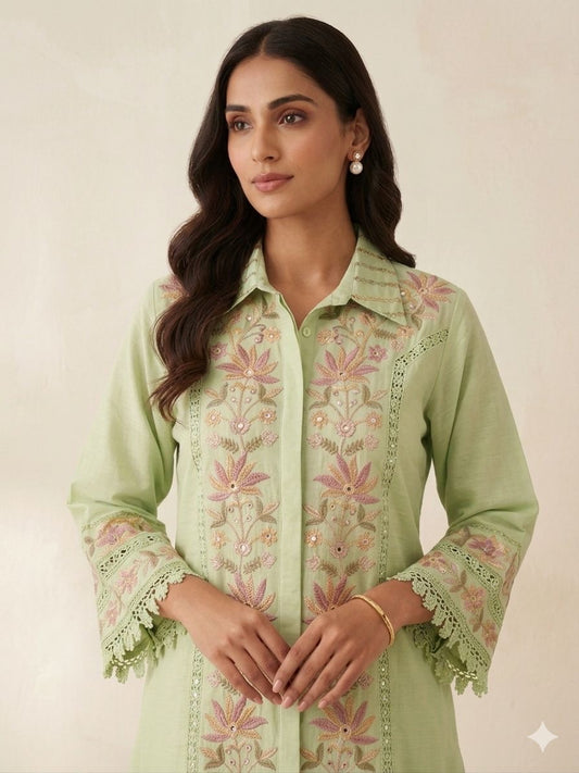 Pure Cotton Co-ord Set