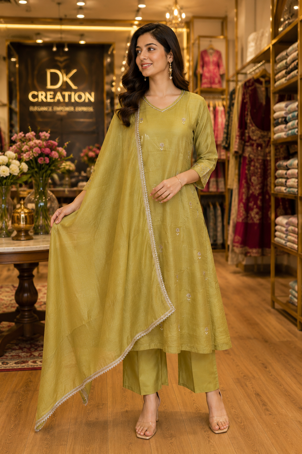 RakshaBandhan Special Mul Chanderi Suit
