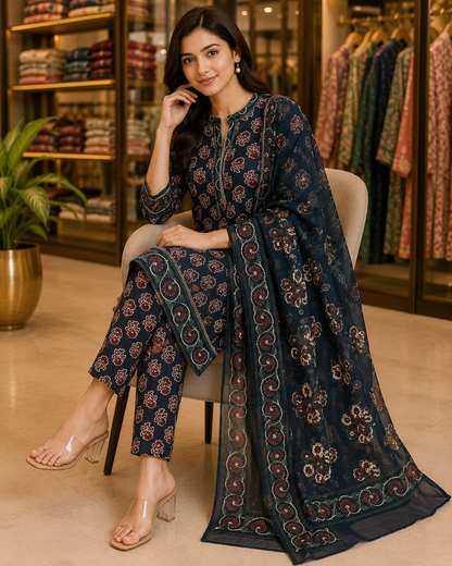 Pure Cotton Suit
