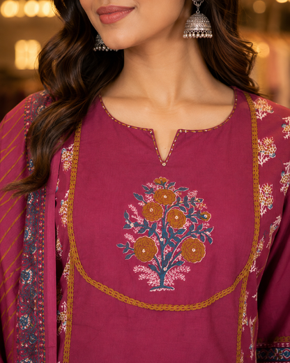 PURE COTTON VIRAL FARSI SALWAR SUIT