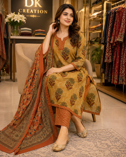 Pure Cotton Daily Wear Suit