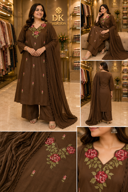 Pure Cotton Dupatta Set BIG SIZE