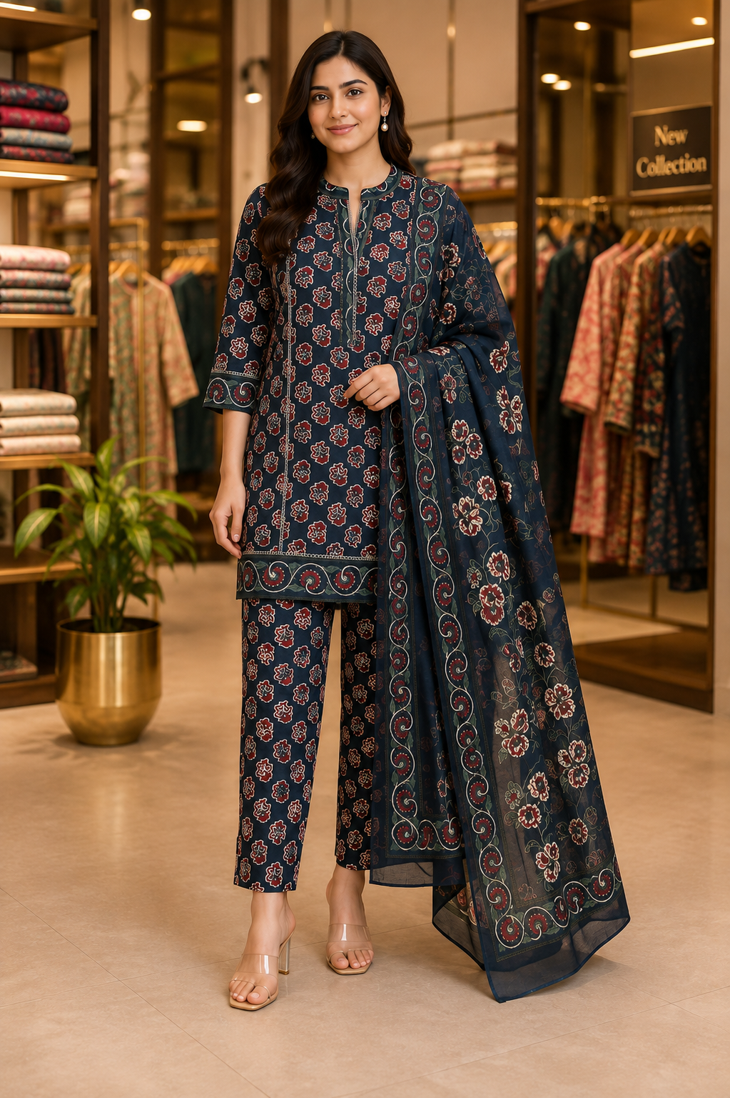 Pure Cotton Suit