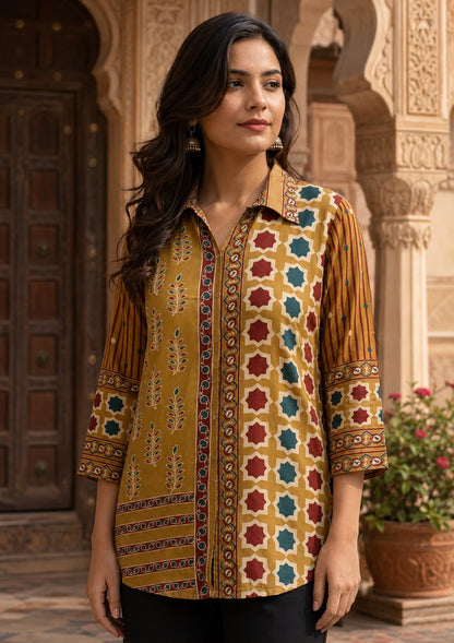 Pure Crape Shirts