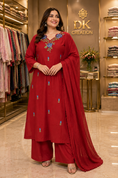 Pure Cotton Dupatta Set BIG SIZE