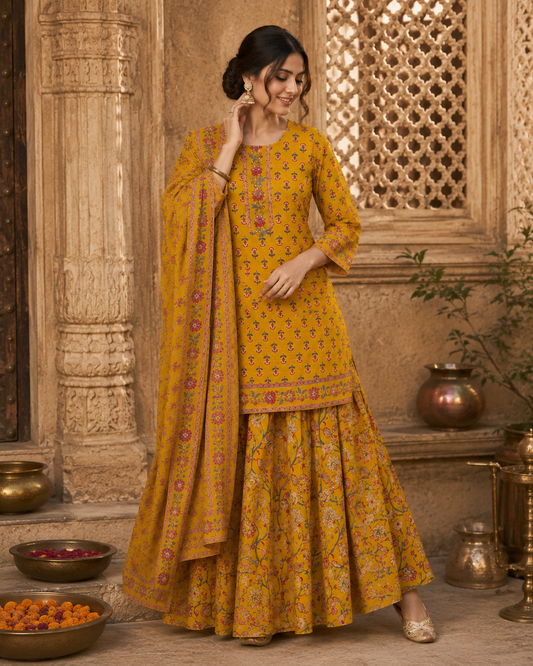 Pure Cotton Viral Gopi Dress