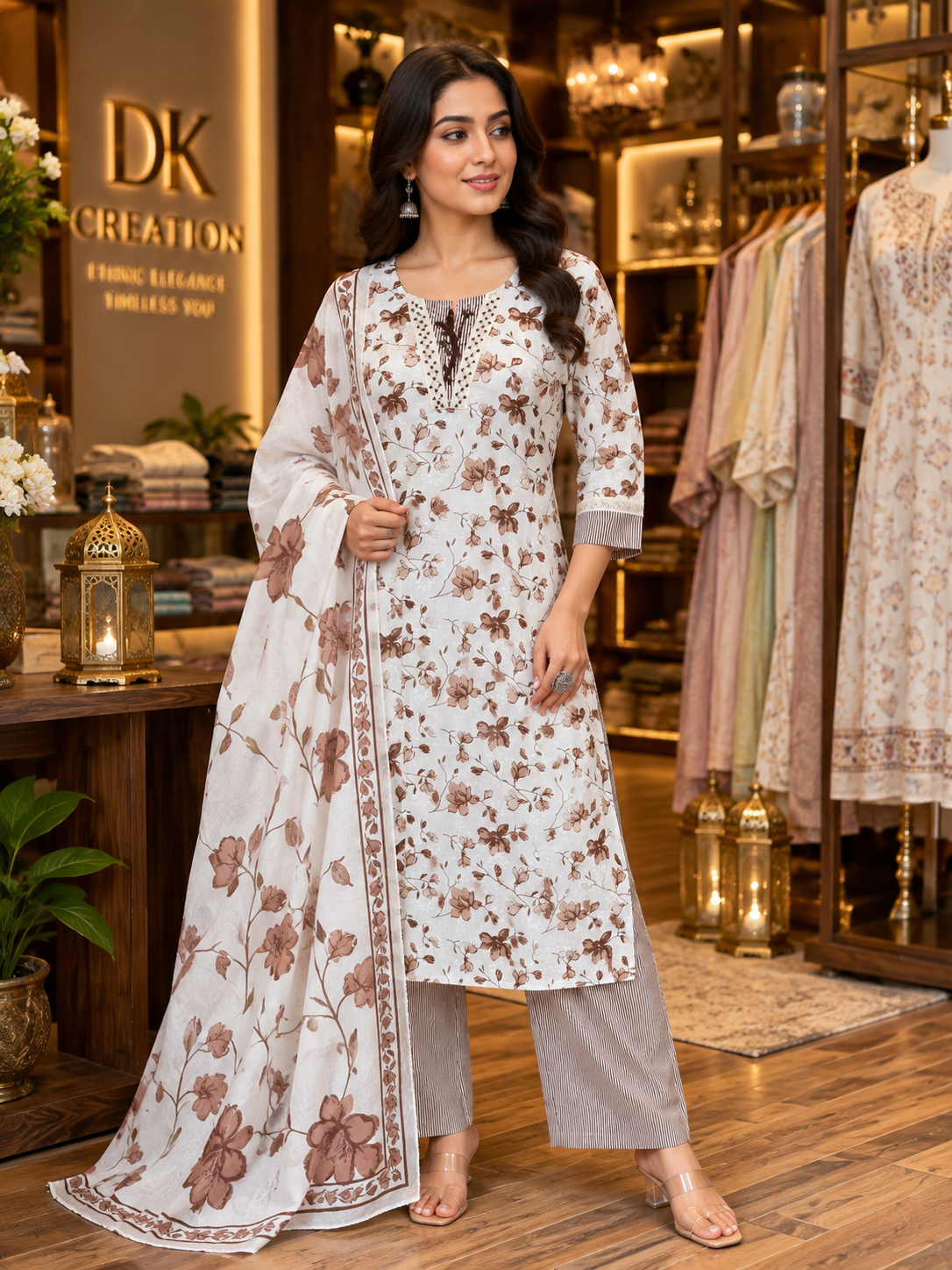 Pure Cotton Suit