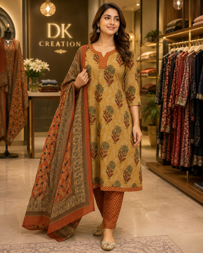 Pure Cotton Daily Wear Suit