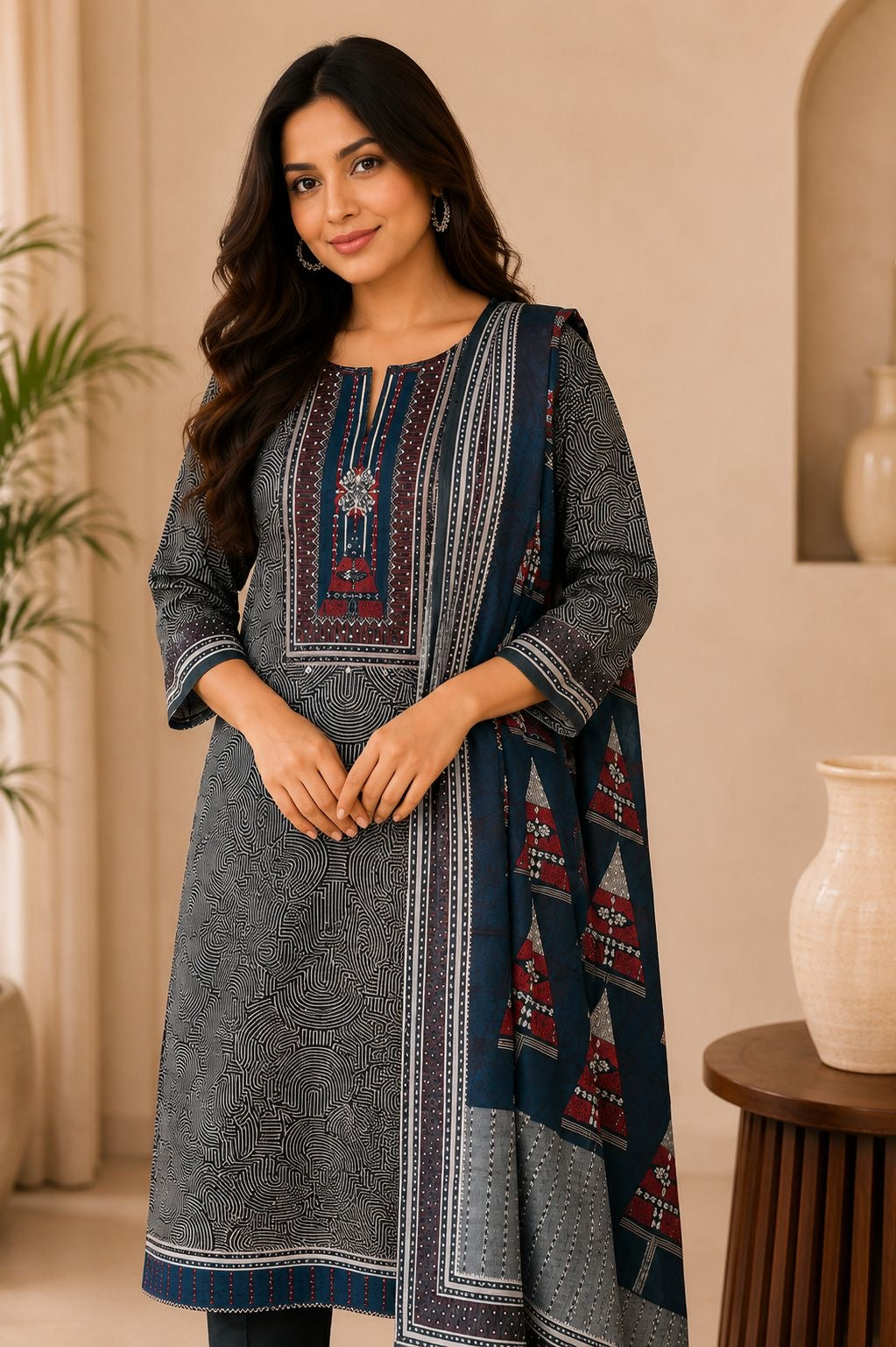 Mul Cotton Suit