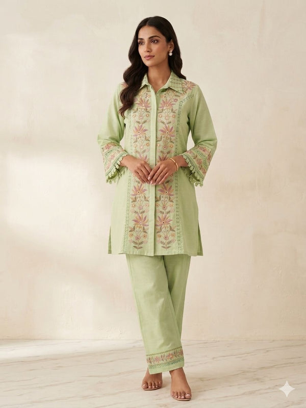 Pure Cotton Co-ord Set