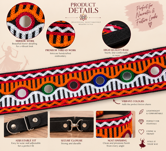 Single waist Belts for Navratri