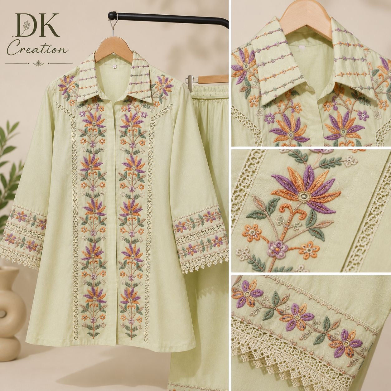 Pure Cotton Co-ord Set