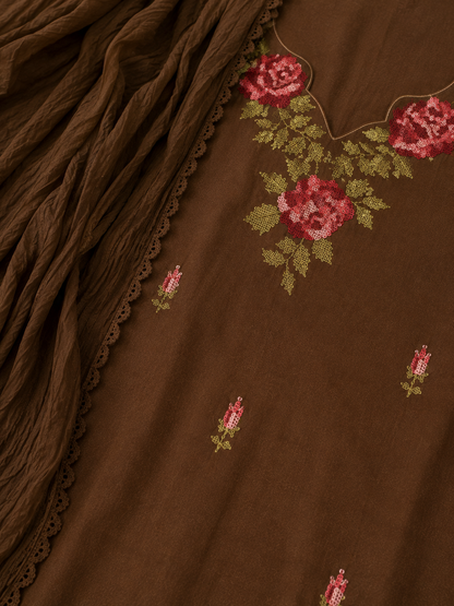 Pure Cotton Dupatta Set BIG SIZE