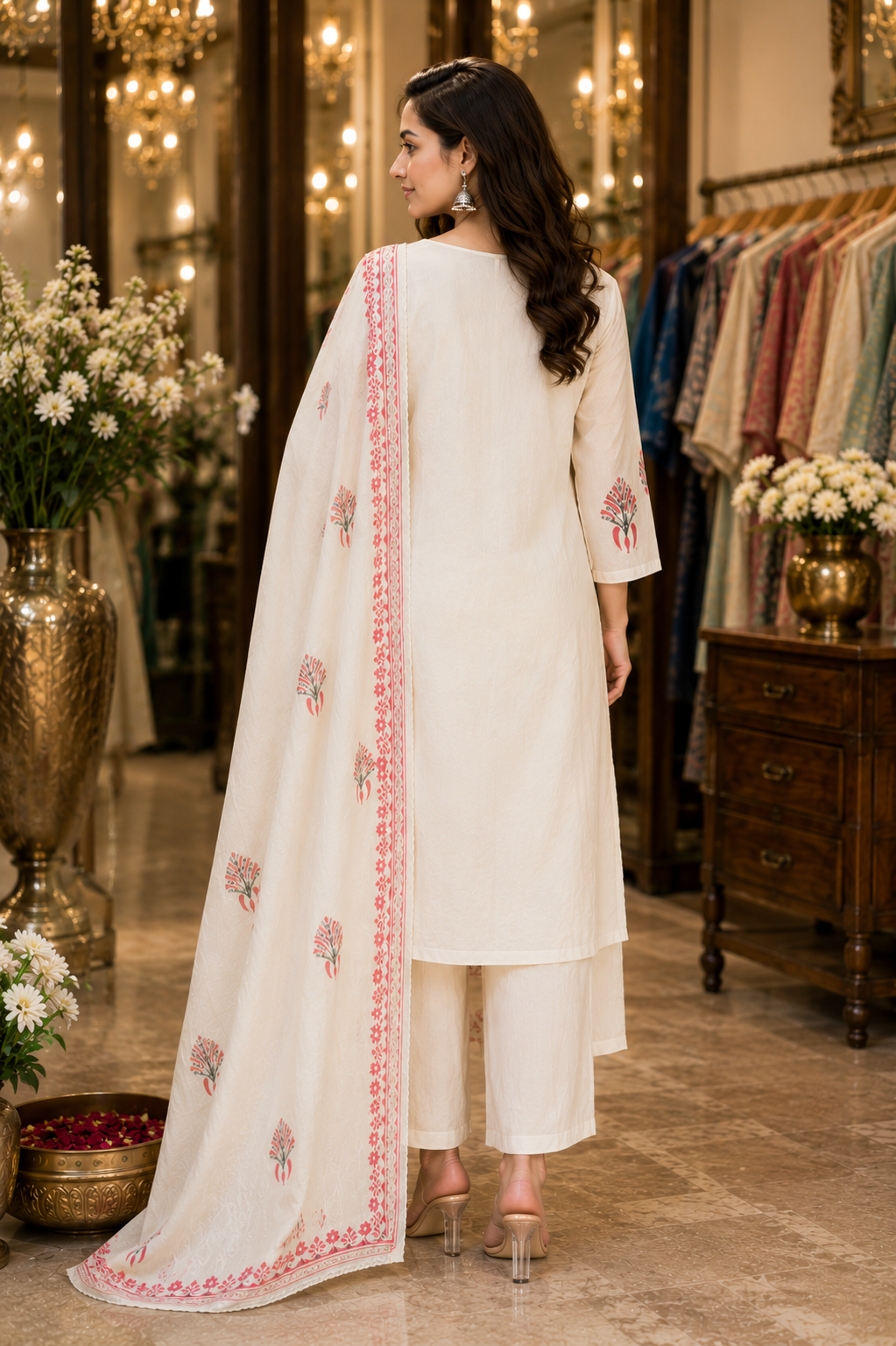 Pure Cotton Suit