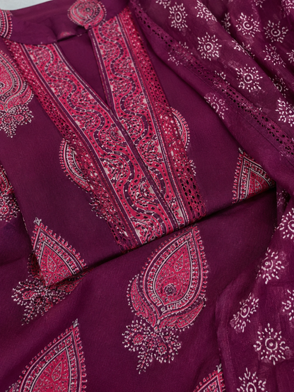 Pure Cotton Dupatta Suit